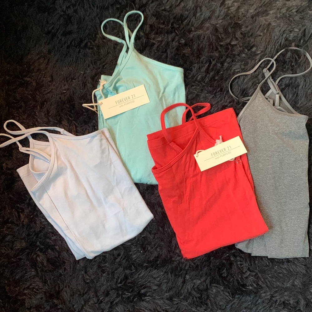 4 camisole tanks